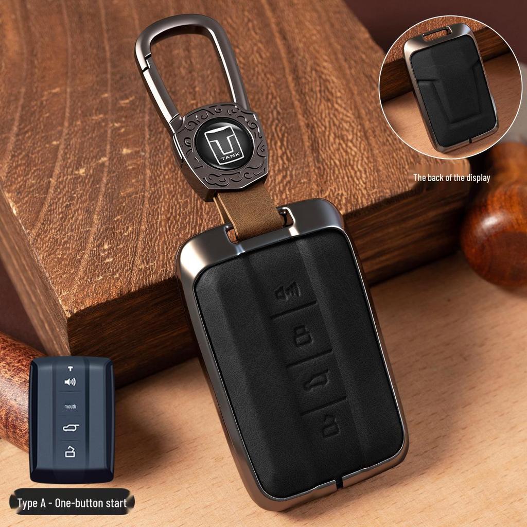 Compatible with the Cyber Tank 300 and Wey Tank 500, This Car Key Shell and Protective Cover.