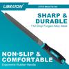 LIBRATON File Includes Iron and Triangular as well as Diamond Fine and Medium for Plastic and Perfect for and Edge Includes 12 Sandpaper a Steel and a