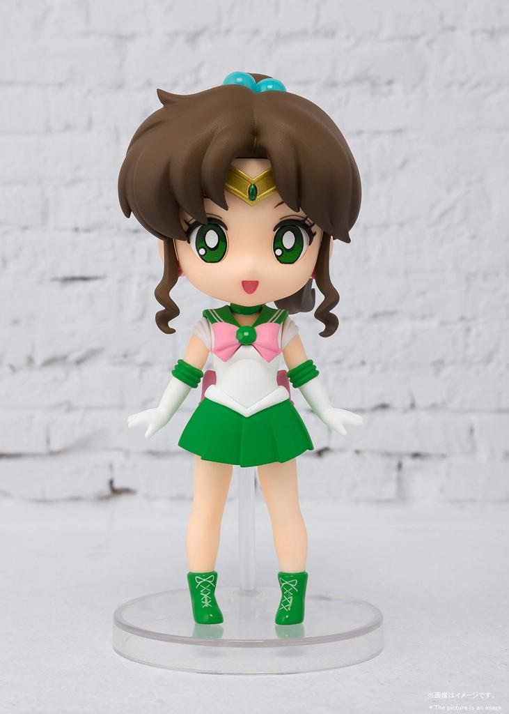 TAMASHII NATIONS Figuarts mini Sailor Moon Sailor Jupiter 90mm painted movable figure approx. PVC&ABS