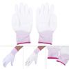 Anti Static Antiskid Glove PU Coated Palm Finger Part for PC Computer Phone   (S)