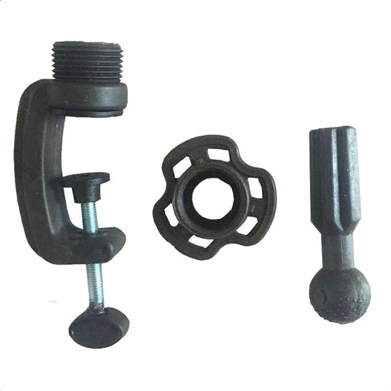 Mannequin Head Stand Cosmetology Manikin Stand Mannequin Head Holder Clamp Black Wig Stand Holder