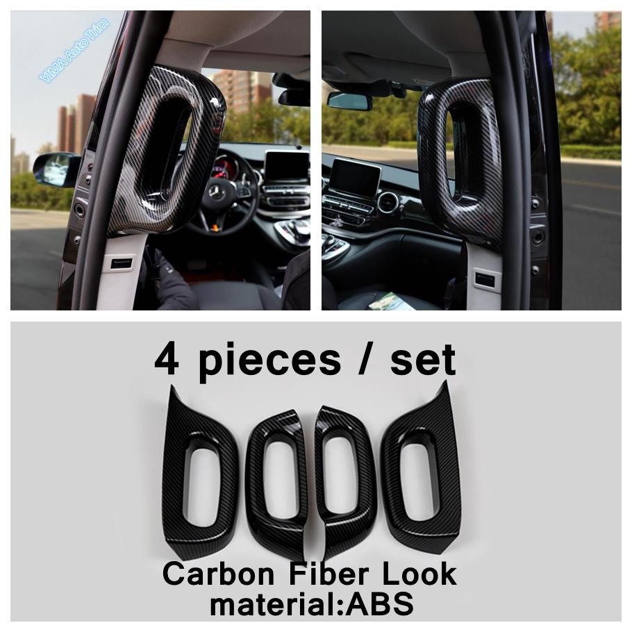ABS Inner Door Handle Bowl / B Column Decoration Frame Cover Trim Interior Accessories For Mercedes-Benz Vito W447 2014 - 2025