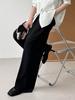 Modische plissierte Hose mit weitem Bein für Damen, hohe Taille, gerade, locker, Anzughose, weiblich, Frühling 2026