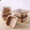 Disposable Kraft Paper Octagonal Meal Box