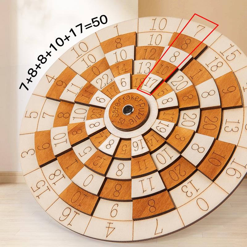 3D Wooden Math Puzzle: Ten-Level Brain-Burning Challenge