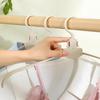 Wide-shouldered, Non-marking, Non-slip Folding Clothes Hanger for Home, Dormitory, Travel, Business Trips, and Portable Storage
