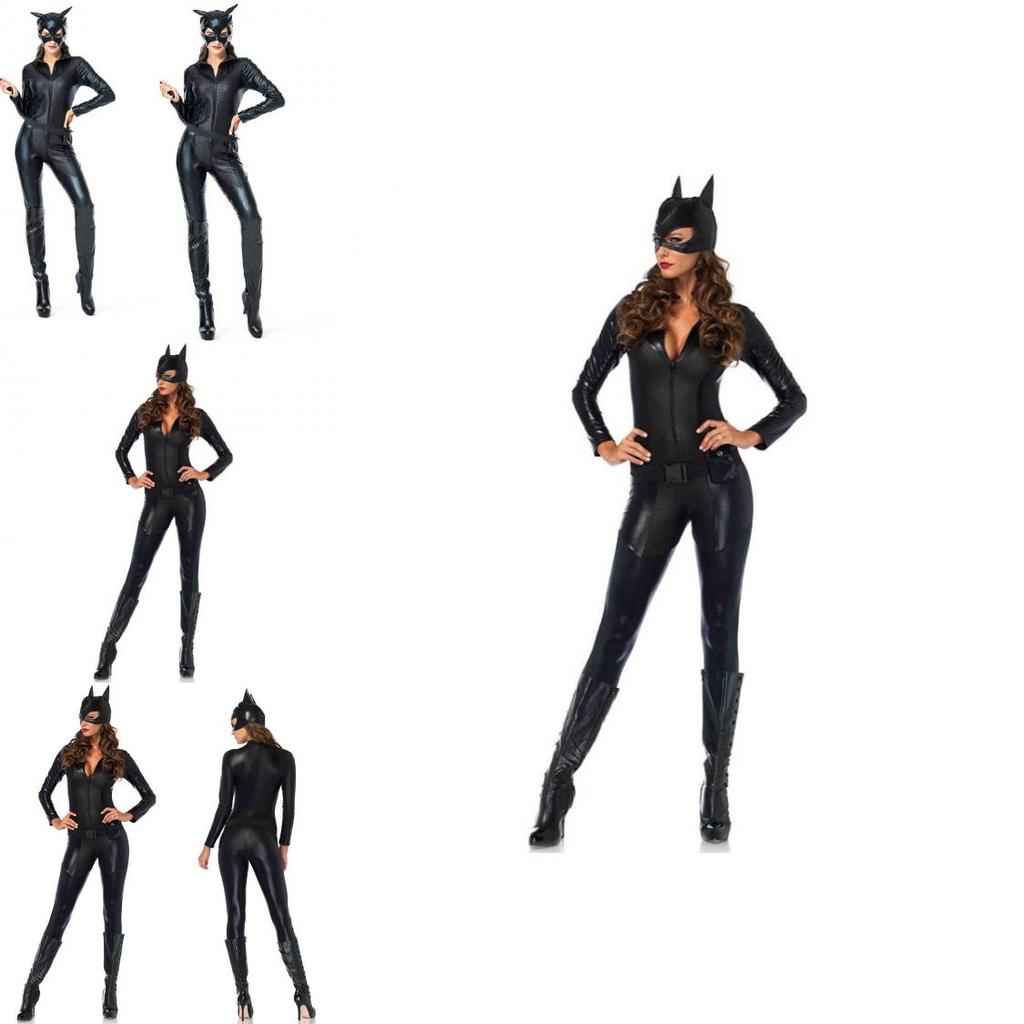 Halloween Costume Catwoman Cosplay Dress For Party Event And Stage Performance