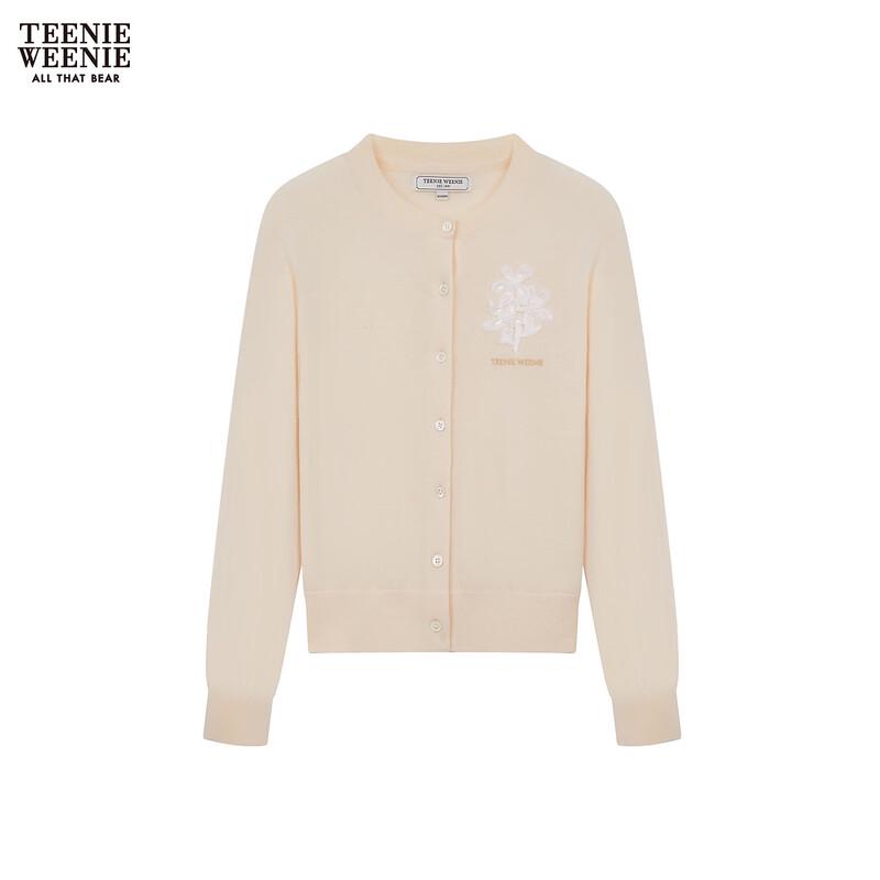 Teenie Weenie Women s Bear Letter Knit Cardigan L