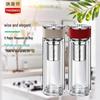 Thermos Double-Wall Glass Tea Infuser Tumbler