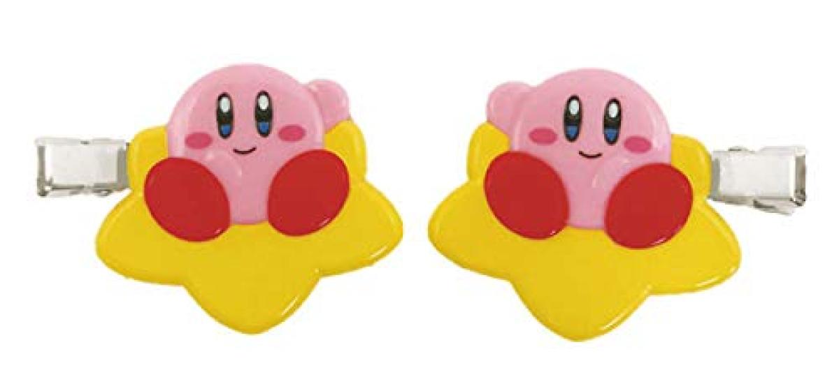 Ensky Kirby Hair Clip Kirby (5) (Warp Star) розовый