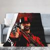 Arthur Morgan Blanket Multi-size Cozy and Lightweight  Throw Blankets for Sofa Couch and Bed