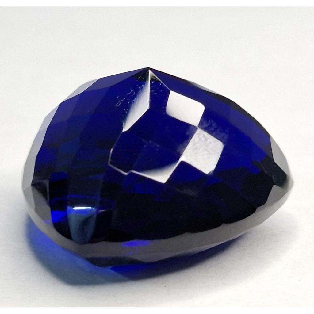 Natural Deep Blue Tanzanite Trillion 66-68 Ct Fabulous Certified Loose Gemstone