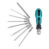 9-teiliges Schraubendreher-Set Multifunktionales Reparatur-Schraubendreher-Bits-Set Haushaltswartungswerkzeug