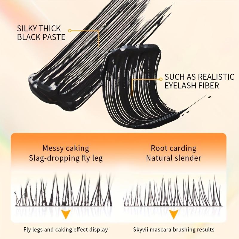 Extreme Lengthening Mascara Lasting Curling Formula Waterproof Smudge-Proof Mascara Intense Black