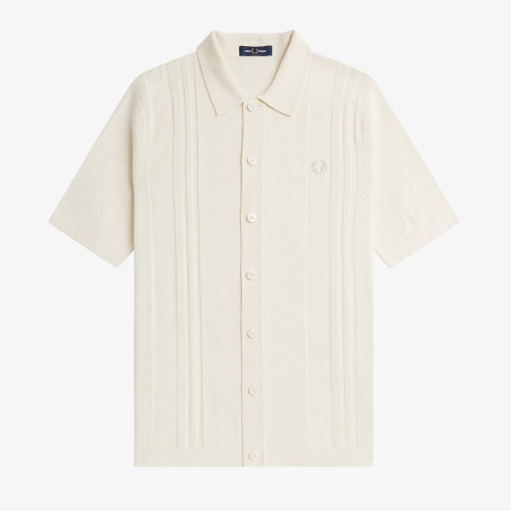 Fred Perry [sharp] Button Through Knit Shirt  560  Afpm2415524 560