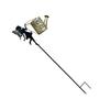 Solar Watering Can Light Fairy Garden Decor IP65 Water Proof Metal Hanging Lantern for Outside Patio Yard B