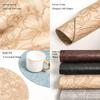 Anti Slip Placemats PU Leather Coaster High Quality Dining Table Place Mats  Household
