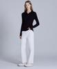 BASIC HOUSE Women'S Collared Long-Sleeve Sweater Navy Lykt7203