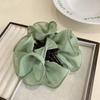 Korean Large Floral Design Hair Clip - Summer Shark Clip for Women