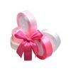 2.5cm Polyester Woven Ribbon for Flower Gift Packaging, Wedding Cakes, and Decorations in Silk Colors