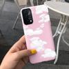 A74 Fodral För OPPO A74 CHP2219 Fodral Lyxigt Fjäder Dinosaurie Daisy Mönster Bakre Skydd För OPPO A74 5G CPH2197 A 74 Mjuk Capa