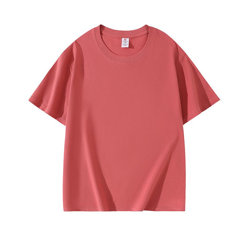 VEZFAA Women's Fashion Casual Solid Color Print Summer Spring Short Sleeve O-Neck Blouses & Shirts