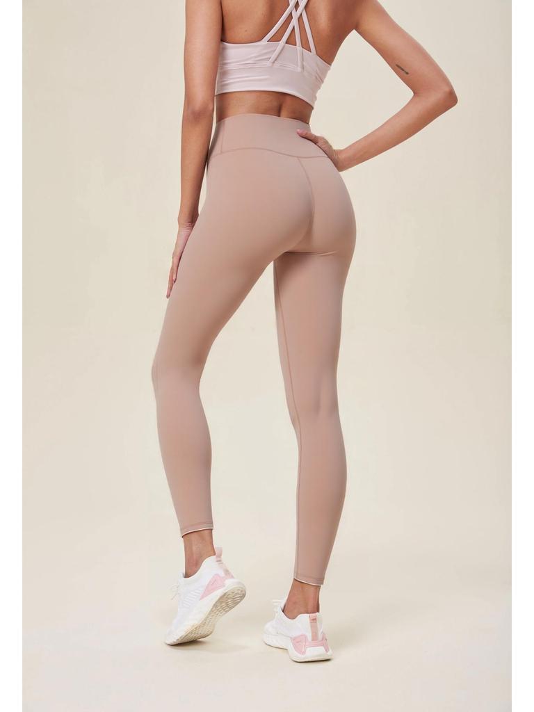 High Waist Yoga-Hose - Gerades Bein, Lockerer Schnitt, Hohe Elastizität, Po-Hebend, Outdoor-Fitness für Damen