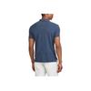 Polo Ralph Lauren SS22 Poloshirt mit gesticktem Logo, Slim Fit, einfarbig, Blau, MNPOKNI1N810210-E50