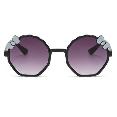 Gafas de Sol de Moda para Niños Protección Solar Lazo Niña Gafas de Sol Lindas Protección UV Gafas de Dibujos Animados