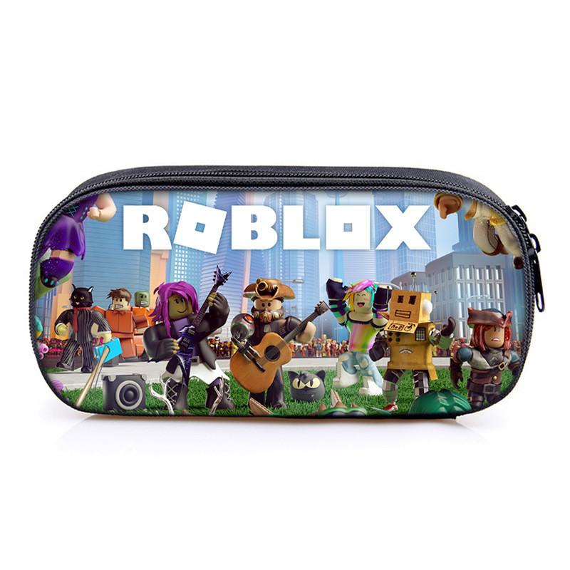 Colorful Roblox Pencil Case For Kids And Students With Multiple Compartments