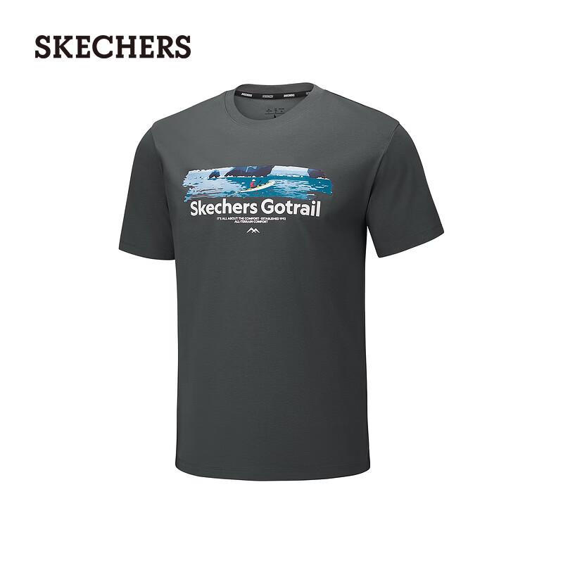 Skechers Unisex Cooling Color-Shift Antibacterial Quick-Dry T-Shirt P226U012