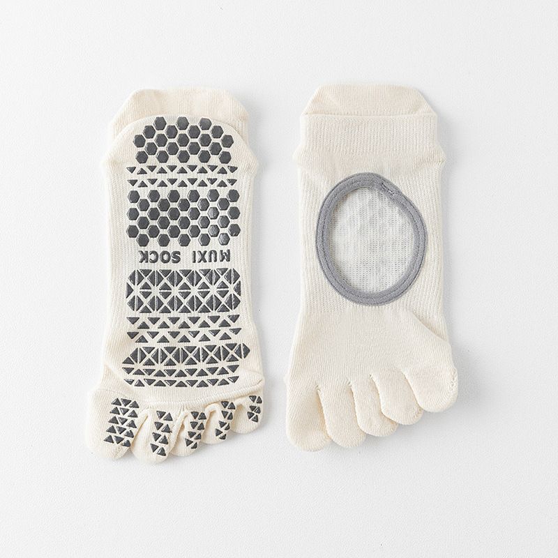 

Antenatal Yoga Toe Socks Yoga Socks Children s Professional Non Slip Indoor Fitness Pilates Exercise Toe Socks Short Tube Milky White