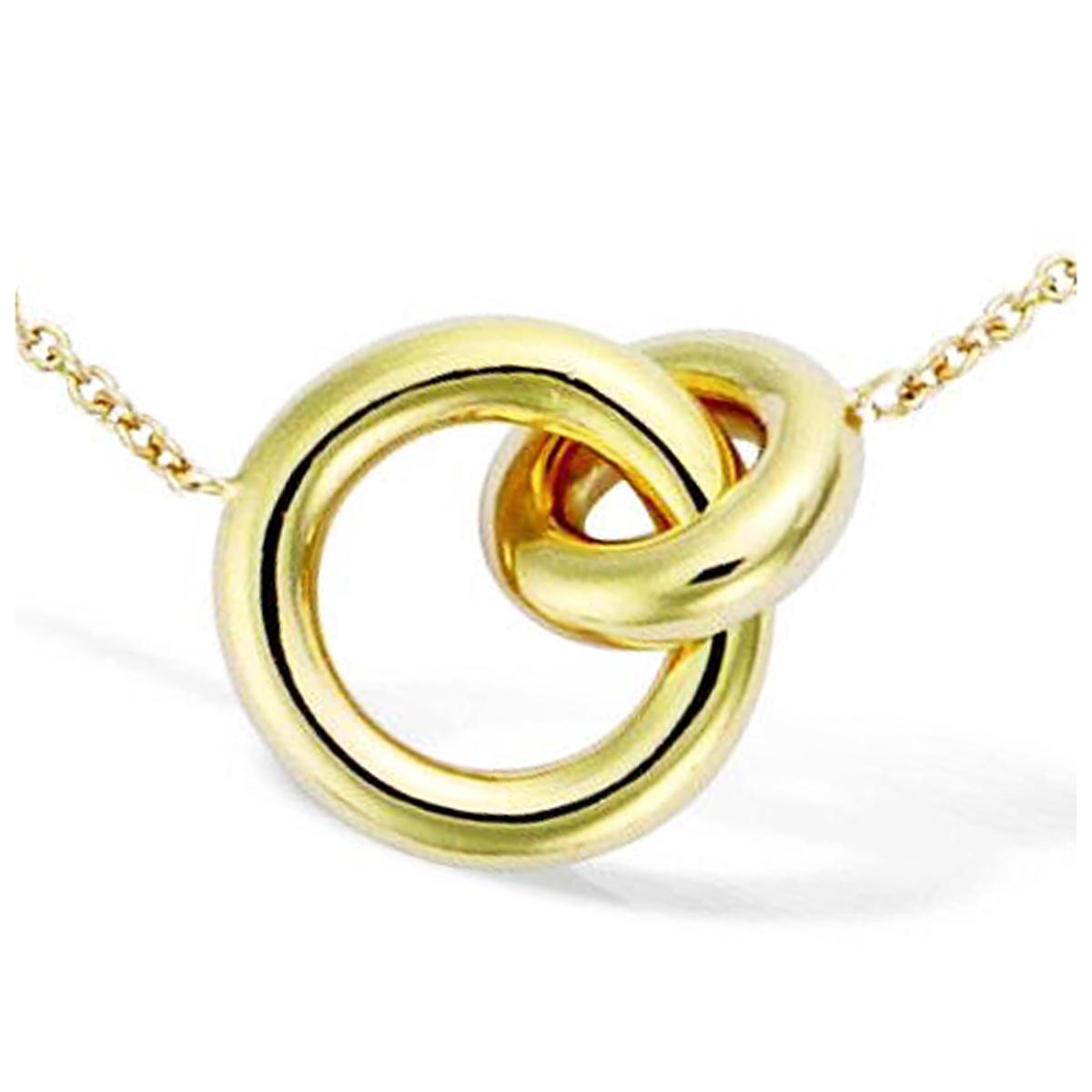 

Les Trésors De Lily [L7086] - Позолоченное колье «Хореография» - 18x14 мм