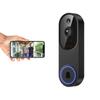 Smart Wireless Video Doorbell with Remote Intercom for Home Security