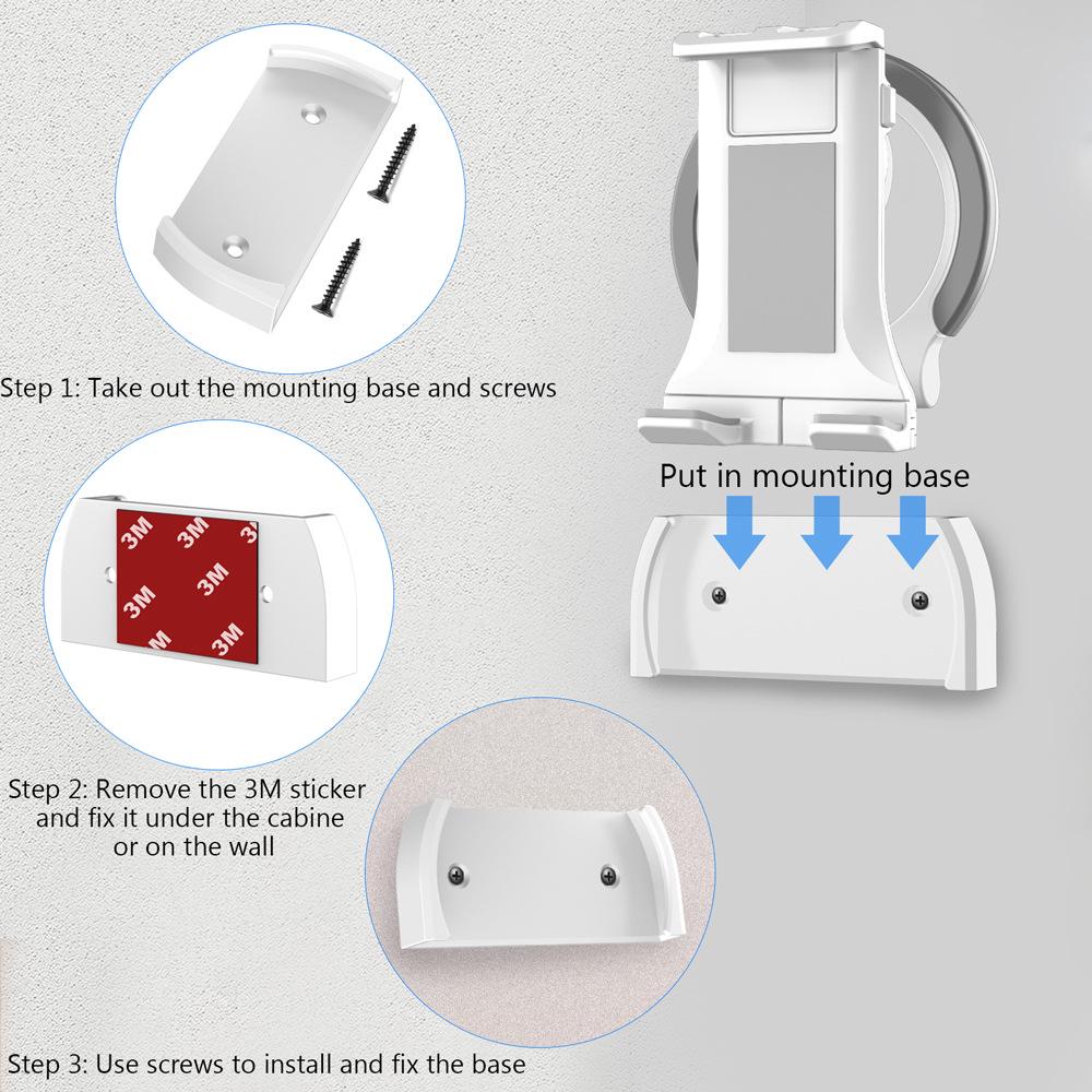 Wall-Mounted 2-in-1 Tablet & Phone Stand PB-47 for Office & Home