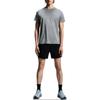 On Round Neck Pullover Short Sleeve T-Shirt Men Tops Gray 1ME10431732