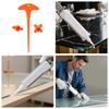 Caulk Tube Cover For Sealing Preserving Caulk Storage Glass Sealing Lid With Unclogger Hygienic Airtight Tool