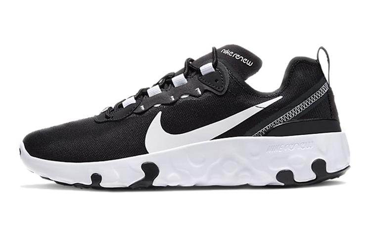 Nike React Element 55 Black White GS CK4081-001 38.5