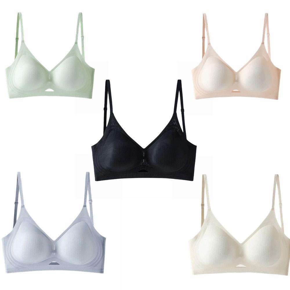 Beauty Back Women's Bra Deep V Seamless Bra Comfortable Push-Up Bra Daily Wear