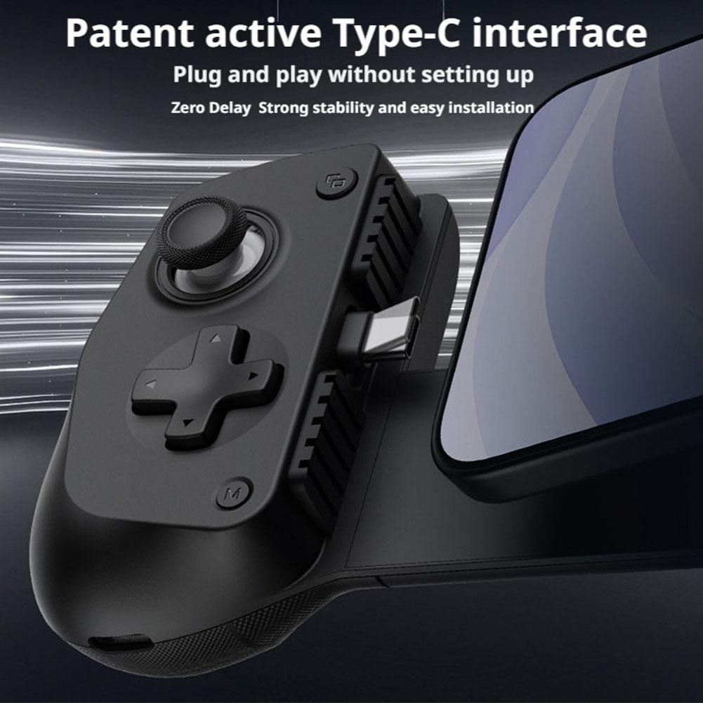 Stretching Game Controller IOS Android Type-C Mobile Game Controller Peripheral For Mobile Games