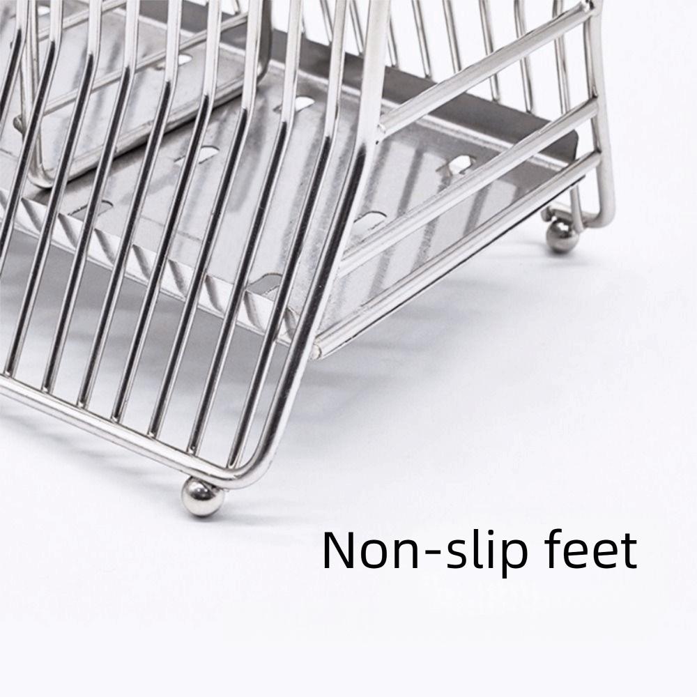 Space Saving Chopstick Storage Box Large Capacity Spoon Forks Storage Rack  Countertop