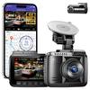 AZDOME GS63Pro Dash Cam with Front and Rear Dual HDR Image Correction Infrared Night 128GB eMMC LCD Parking Motion Overwrite Easy Operation 4K+1080P