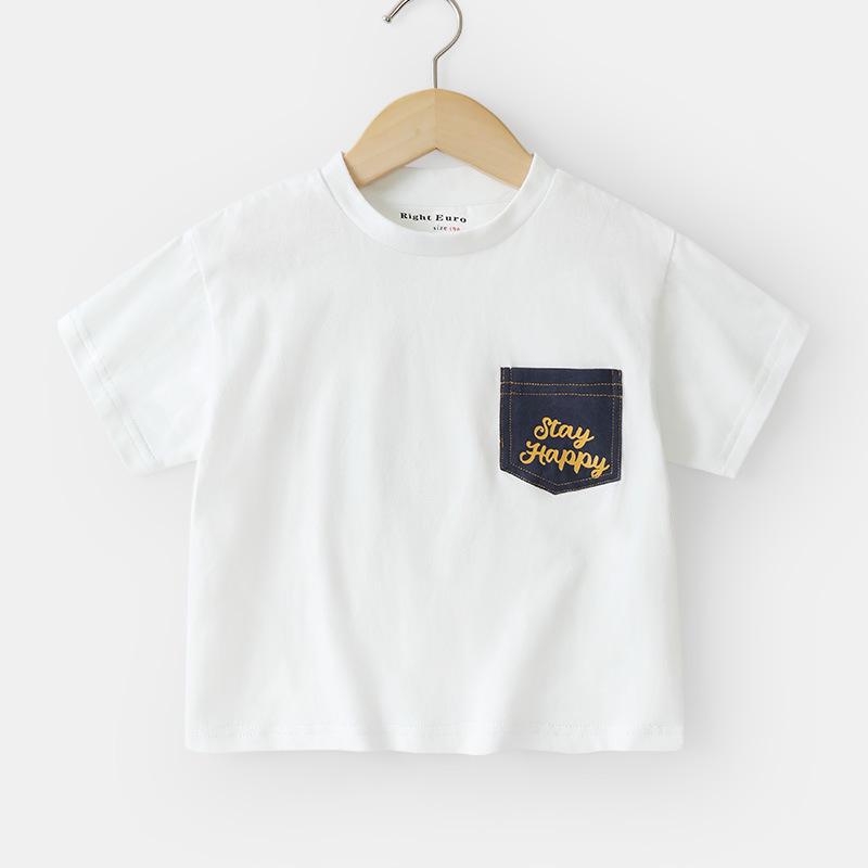 

Soft Short-Sleeve Boys T-Shirt - Summer Style for Kids, Babies & Toddlers (1-3 Years) 130 cm