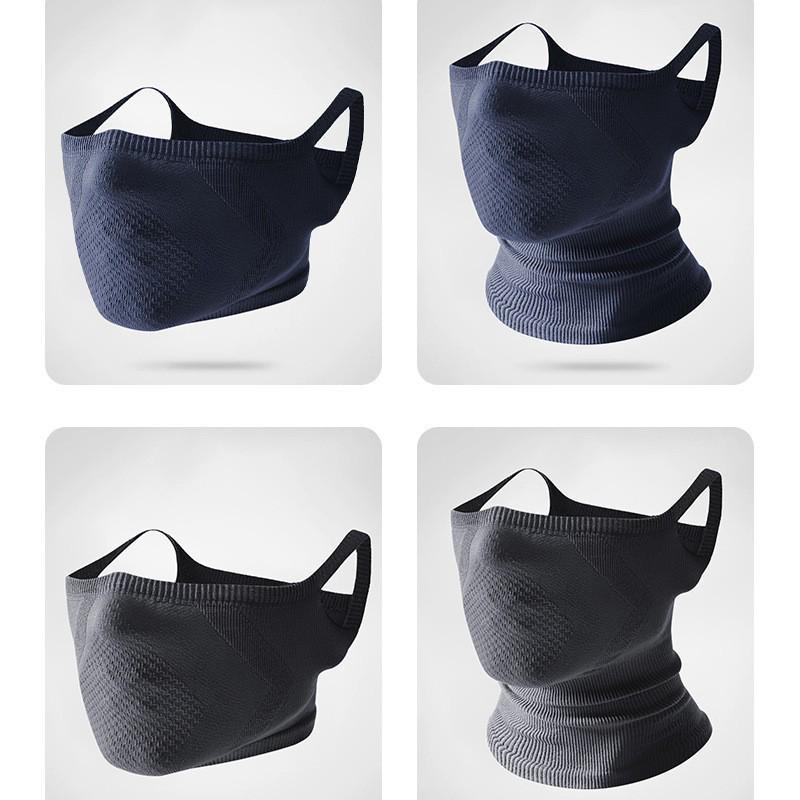 Spring Ear-Hanging Neck Protection Mask: Lightweight Windproof Headscarf for Outdoor Sports, Skiing, Cycling, and Mountaineering