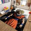 Super Saiyan Goku Patterned Rug Allseason Carpet For Kids Bedroom Play Area Home Decor Valentine'S Day Gift