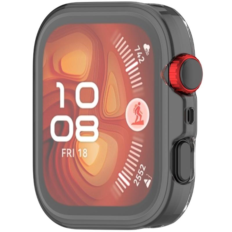 Impact Resistance Sleeve Guard Soft Flexible TPU Protective Cover Full Access To Button for Watch Fit 4 Shock Absorption