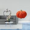 Kissing Couple Pumpkin Pillow Figurine Statue Collectible Decorative Ornament for Bedroom Wedding