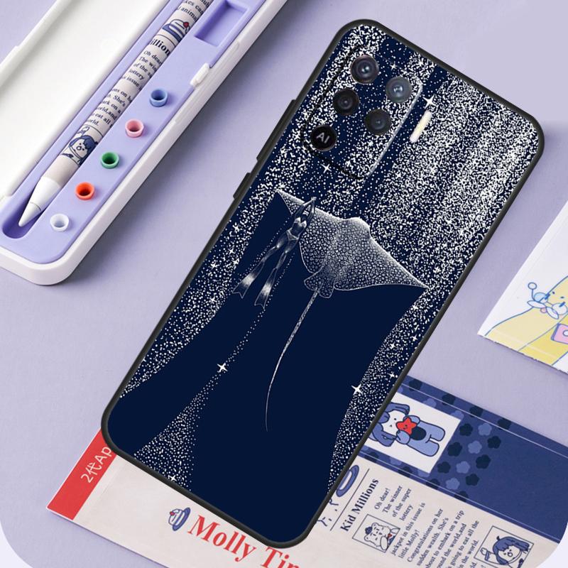 

Starry Orca Whale Shark For Oppo A60 A80 A40 A94 A74 A54 A15 A18 A38 A58 A78 A98 A16 A76 A96 A57 A17 A77 A5 Pro Case OPPO A60 4G