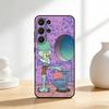 Animation S-Sponge B-Bob Phone Case For Samsung S26,S25,24,23,22,30,21,10,9,Ultra,Plus,Lite,FE Soft Black Case