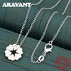 Copper Six Heart Small Circle Pendant Necklace Women'S Exquisite Cute Wedding Party Jewelry